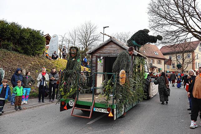 Bild 25: Narrenumzug in Rickenbach: Fasnacht in Bildern – die besten Eindrücke
