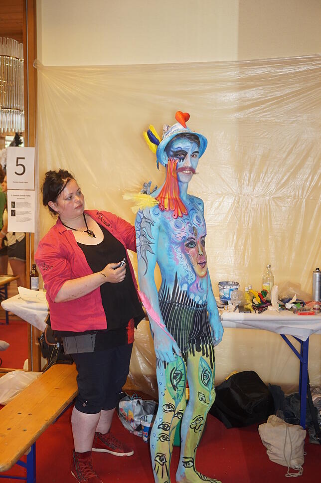 Bild 26: Bilder vom 7. Bodypainting Festival in Titisee