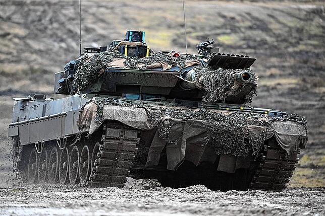 Die Ukraine verfügt über Leoparden aus deutscher Produktion. In ihnen arbeiten MTU-Triebwerke vom Bodensee.