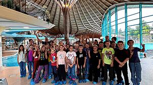 Die beiden dritten Klassen der Ostbaarschule Oberbaldingen beim Besuch im Solemar Bad Dürrheim – ein erlebnisreicher Vormittag rund ums ...
