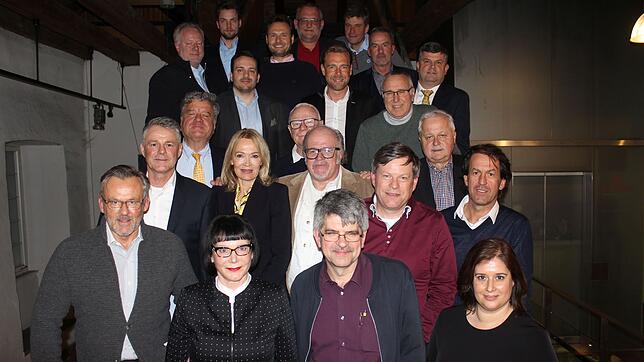 Gruppenbild der FDP nach der Nominierung der FDP-Kandidaten für die Gemeinderatswahlen 2019.