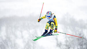 Daniela Maier bei der WM 2023 in Bakuriani. Die Furtwangerin hofft auf eine verletzungsfreie Saison, um im März 2025 bei der WM in St. ...