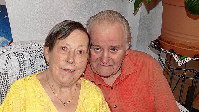Sieglinde und Reinhard Frommherz: Auch nach 60 Ehejahren noch ein Herz und eine Seele. Bild: Sigrid Schneider