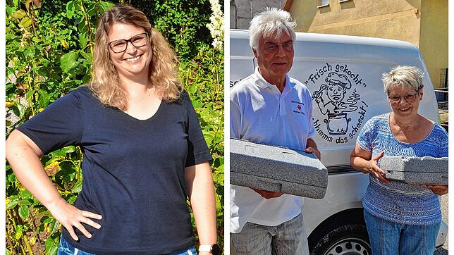 Verena Basler gehört in Blumberg zu den beliebten Vorbildern. Winfried Hirling und seine Beifahrerin Petra Lange sind als ehrenamtliche ...