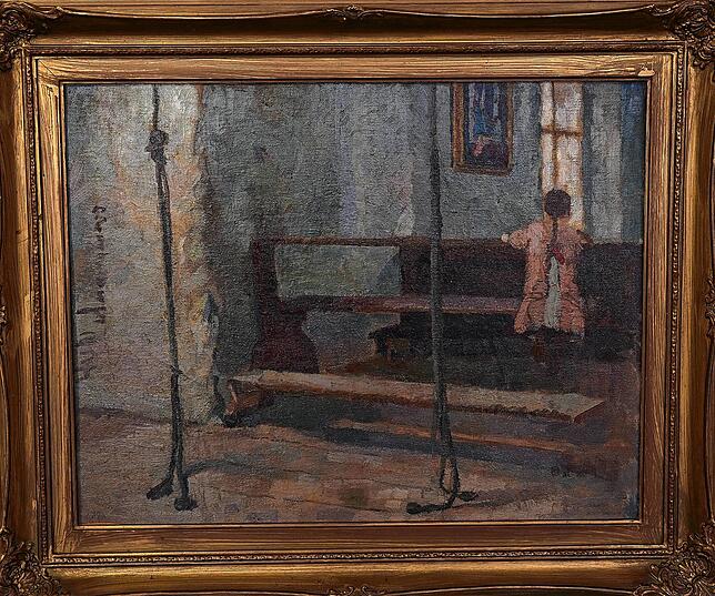Bild 4: Eine exquisite Schule des Sehens: Kunststiftung Hohenkarpfen zeigt Arbeiten des Impressionisten Christian Landenberger. Der SÜDKURIER führt virtuell durch einen Teil der Ausstellung