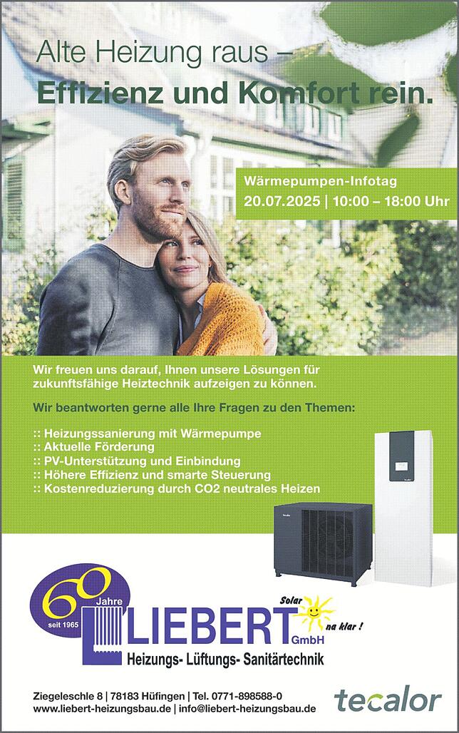 Bild 3: 60 Jahre Liebert GmbH in Hüfingen: Liebert feiert 60 Jahre Tradition mit Einweihung des Neubaus und Tag der offenen Tür