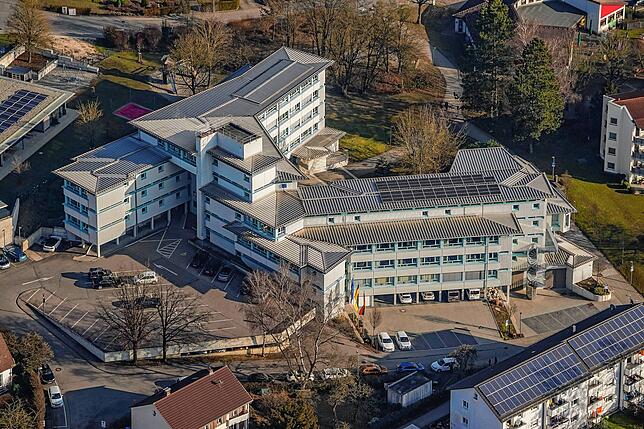 Das Rathaus Stockach im Januar 2022.