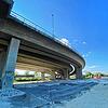 Die Baustelle unterhalb der Schänzlebrücke schreitet voran. Bereits seid Anfang des Jahres entsteht hier ein neuer Mobilitätsknotenpunkt ...