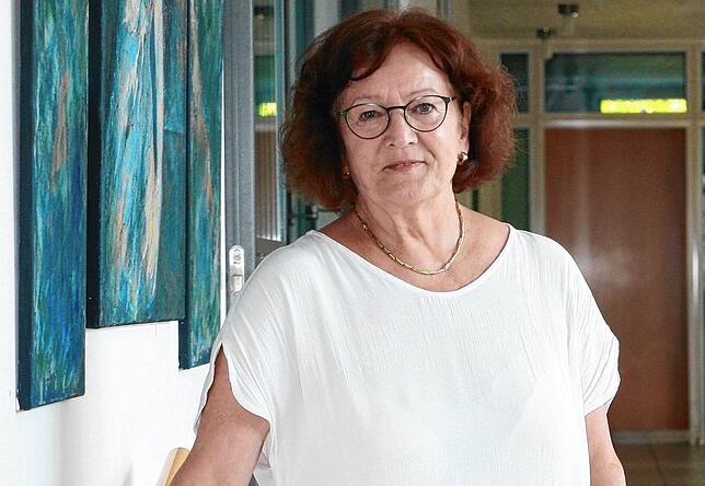 Ursula Barner im Büsinger Bürgerhaus.