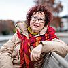 Gerlinde Kretschmann, Ehefrau vom Ministerpräsidenten von Baden-Württemberg, aufgenommen auf dem Schlossplatz.