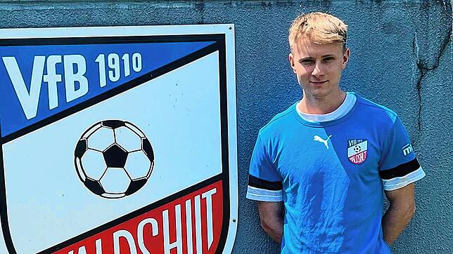 Neuzugang: Luca Schäfer stammt aus dem Nachwuchs des SV Rheintal, spielte bereits aktiv und wechselt zur neuen Saison zum VfB Waldshut.