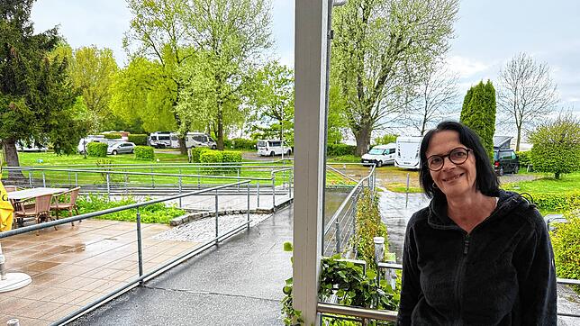 Petra Fricker vom Campingplatz CAP-Rotach ist mit dem Ostergeschäft zufrieden. Die Belegung war gut, sagte sie, auch wegen der Messe Aero.