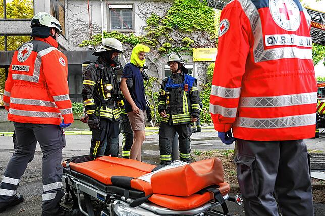 Bild 17: Bilder der Schauübung von Radolfzeller Hilfsorganisationen