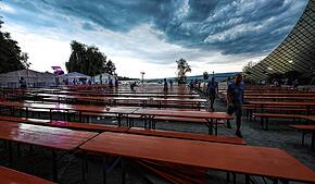 Bild : Hausherrenfest wegen Unwetterwarnung abgebrochen – Hier sind die Bilder