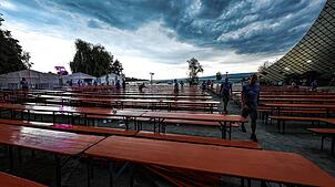 Bild : Hausherrenfest wegen Unwetterwarnung abgebrochen – Hier sind die Bilder