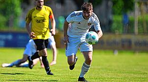 Matchwinner: Tim Oeschger – umgeschult zum Stürmer – traf für den SV 08 Laufenburg zum 1:0-Sieg beim FV Herbolzheim.