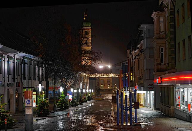Bild 8: Eine Tour durch Bad Säckingen in der Nacht: Pure Stille und kaum ein Mensch &ndash; wegen der Ausgangssperre