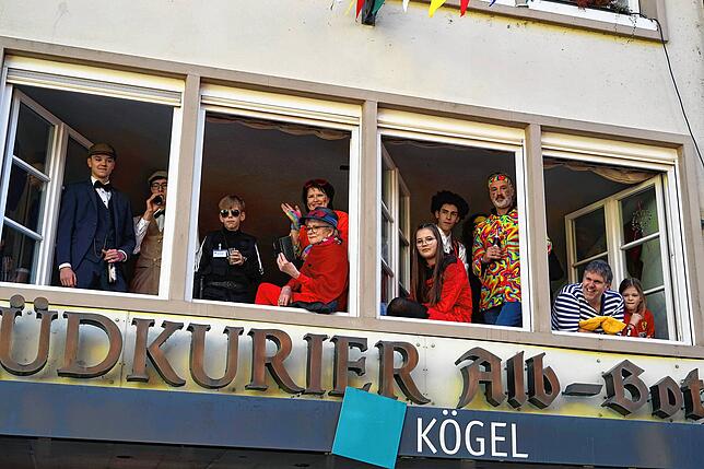 Bild 7: Bilder vom Umzug des Hochrhein Narrentreffens in Tiengen (Teil 1)