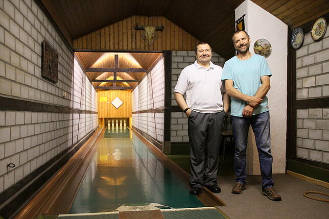 Hansjörg (links) und Christian Renker.