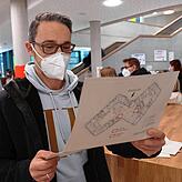 Ralph Slowig aus Gottmadingen, dessen Tochter auf die Schule geht, lobte den Neubau.
