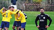 Einen eminent wichtigen Derbysieg über den FC Konstanz-Wollmatingen bejubelt die SG Dettingen-Dingelsdorf.