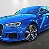 Ein Mann hat in Albbruck einen 48.000 Euro teuren Audi RS3 (hier ein Originalbild des Fahrzeugs) für eine Probefahrt ausgeliehen und ist ...