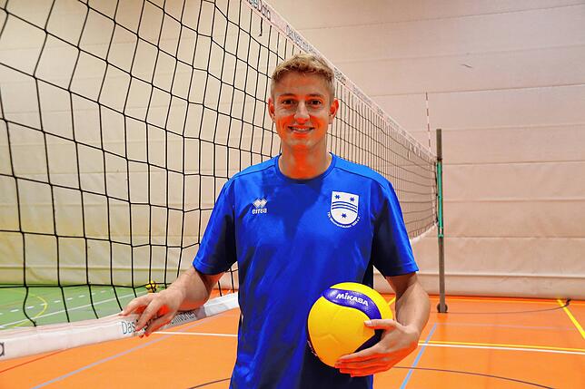 Bogdan Birkenberg, Spieler des Bundesliga-Teams und seit 2008 aktiv beim TSV Mimmenhausen.