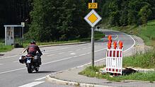 Die B&nbsp;313 wird ab der Kreuzung Mühlweiler (Bild) bis Hoppetenzell wegen Sanierungsarbeiten ab 26. August für drei Tage gesperrt. ...