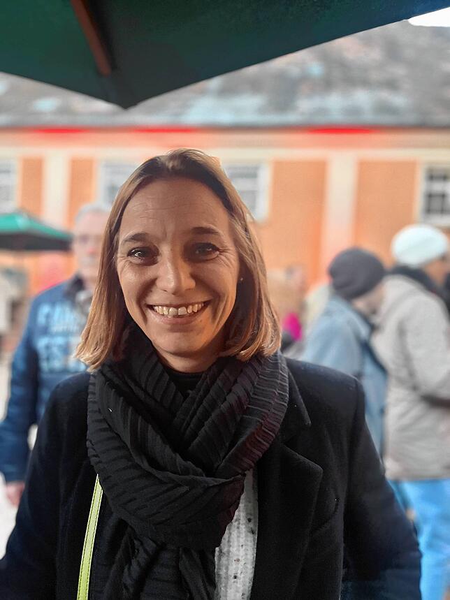 Für Nadine Backfisch gehört die Weihnachtswelt im Marstall zu den weihnachtlichen Traditionen.