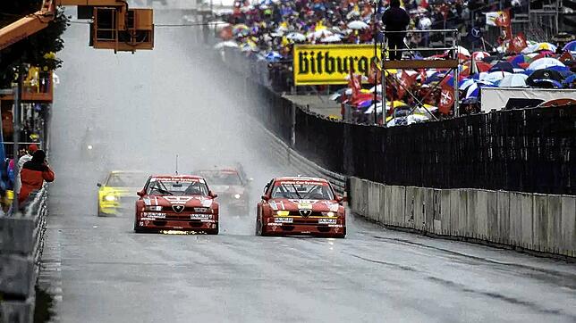 Start zum DTM-Rennen in Singen 1994.