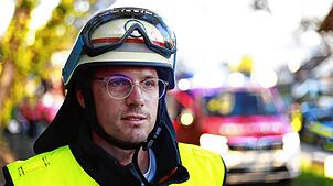 Mirko Schirmeister, Kommandant der Freiwilligen Feuerwehr Sipplingen, ist mit dem Verlauf des Einsatzes am Montagabend zufrieden.