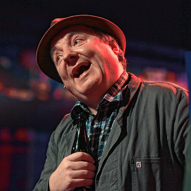 Lothar Bottlang bei der Konstanzer Fernsehfasnacht 2019 im Konzil.