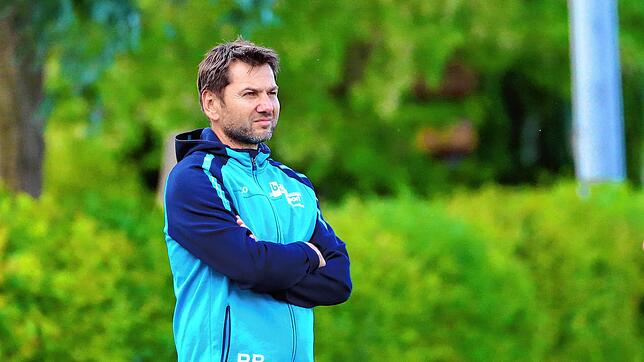 Rolf Blum, Trainer der SG Reichenau/R.-Waldsiedlung,