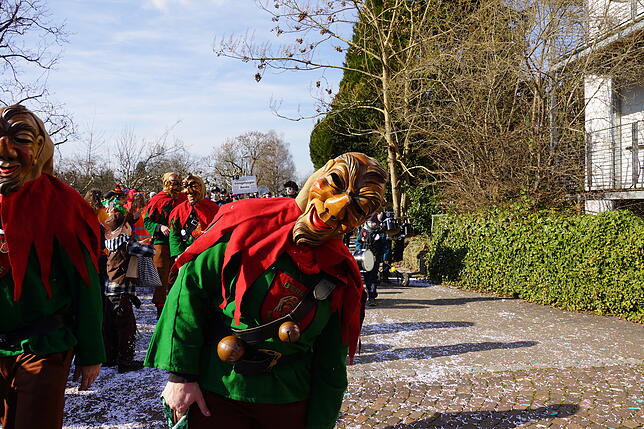 Bild 34: Küssaberger Narrentreffen 2025: Rheinheim feiert Fasnacht