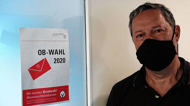 Wahlen in Zeiten von Corona: Andreas Thöni arbeitet seit fast 40 Jahren bei der Stadt Konstanz und ist Wahlleiter bei der wohl ...
