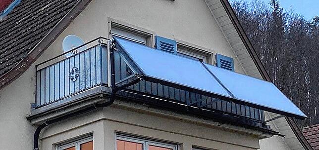 Auch kleine Balkonkraftwerke können schon helfen, Strom einzusparen. In Bad Säckingen sind mittlerweile 61 solcher Kleinanlagen am Netz.