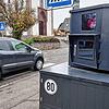 Dieser mobile Blitzer ist für Donaueschingen regelmäßig im Einsatz, wie hier in der Wolterdinger Hauptstraße. Das Gerät wird allerdings ...