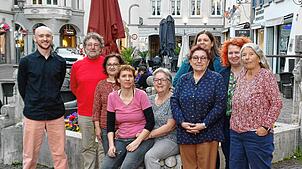 Alter und neue Vorstand des Kreismietervereins (v. l.): Marius Mehlin (Vorsitzender), Klaus Ludwig, Silvia Catania, Manuela Schneider, ...