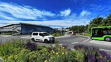 Der Kreisel Meistershofener Straße/Am Sportpark wurde neu als Unfallhäufungsstelle identifiziert. Acht Verkehrsunfälle gab es hier im ...