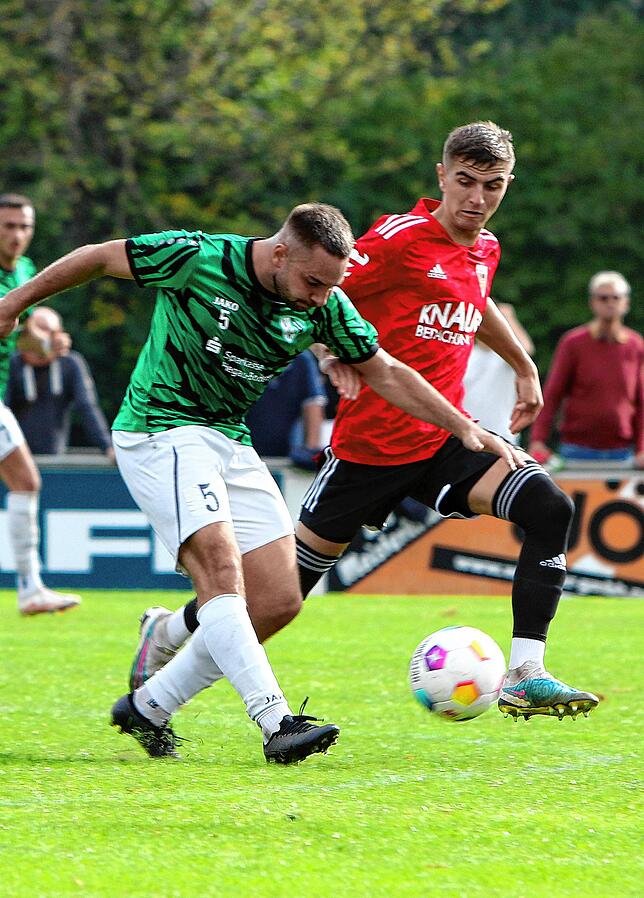 Bild 6: Die besten Bilder vom Spitzenspiel zwischen FC Überlingen und VfR Stockach