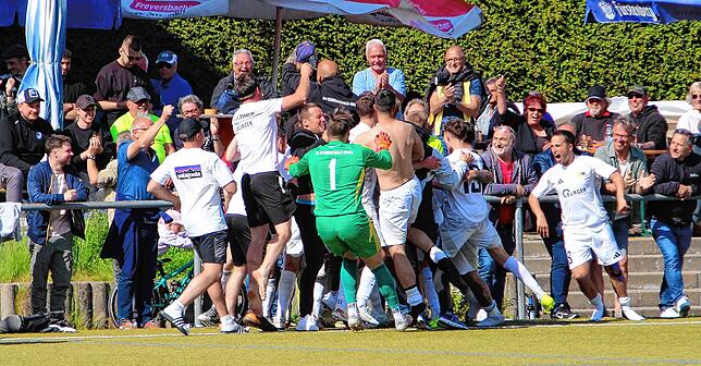 Ob die Spieler der SG Schwarzwald-Union am Wochenende so jubeln dürfen wie nach dem Sieg zuletzt im Topspiel?