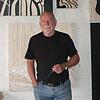 Josef Briechle in seinem Atelier in Tiengen.