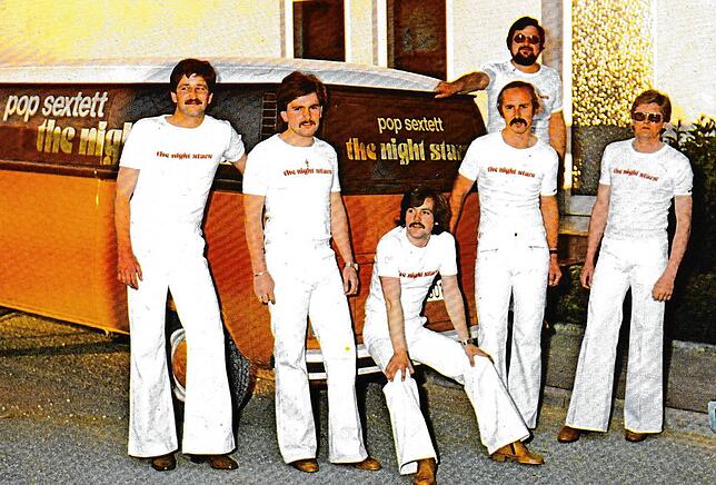 Ganz in Weiß: die Nightstars.