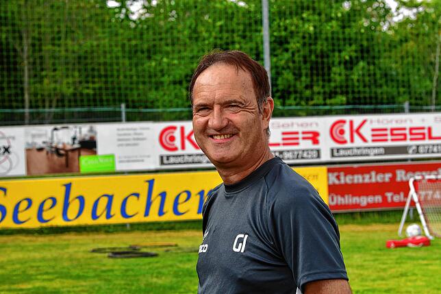 Trainer Georg Isele (SG Mettingen/Krenkingen)