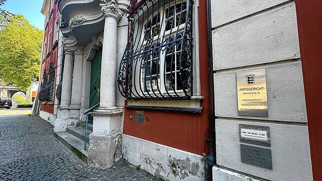 Das Gebäude des Amtsgerichts Konstanz in der Rheingasse 20. Hier wurde wegen des Vorwurfs der Geldwäsche verhandelt.