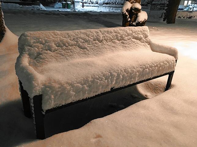 Hier ruht sich aktuell nur der Schnee aus.