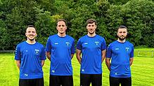 Die vier Neuen (von links): Tobias Hofstetter und Paolo de Meo aus Wurmlingen, Marcel Schilling aus Mühlheim und Jeremy Cerquiera Ruiz ...