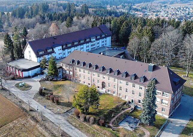 Die Mediclin Donaueschingen im Februar: Der Bereich des Altenheimes wird im September nach Königsfeld umziehen.