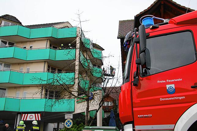 Die Brandwohnung liegt im dritten Stock.