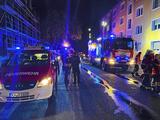 Die Freiheitstraße war für mehrere Stunden gesperrt.
